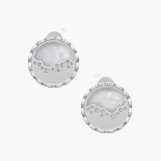 Alice blue pearl earrings - Merine